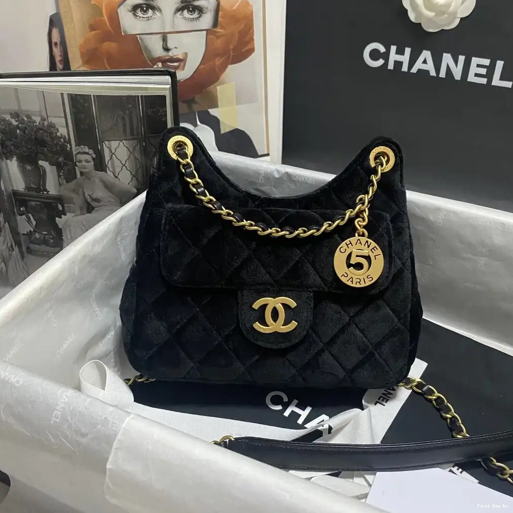 First Bag Ru CHANEL SMALL HOBO HANDBAG 0625